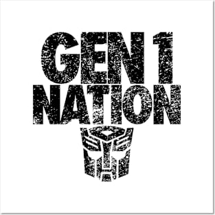 GEN 1 NATION - Autobots Posters and Art